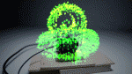 Readable field visualized