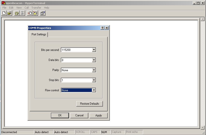 hyperterm profiles