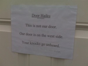 Door Haiku